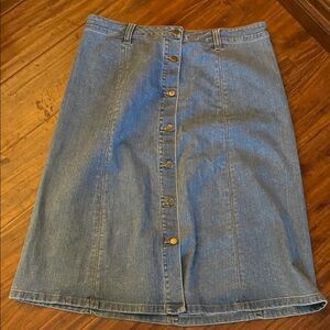 Nurture by Lamaze Blue Denim Pencil Skirt